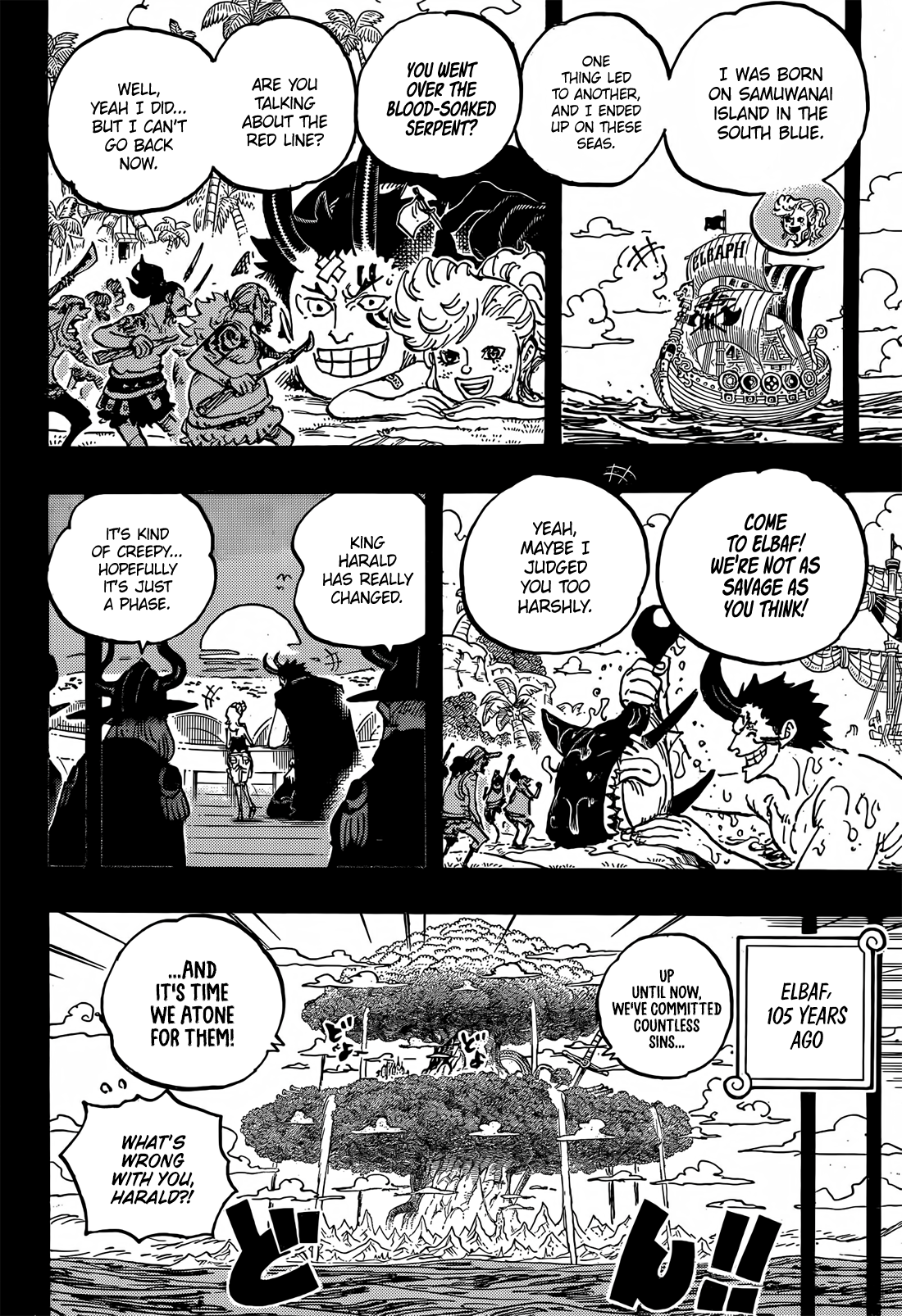 One Piece, Chapter 1153 image 09